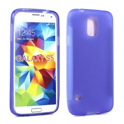 Samsung Galaxy S5 SM-G900 TPU Gel Case (Purple)